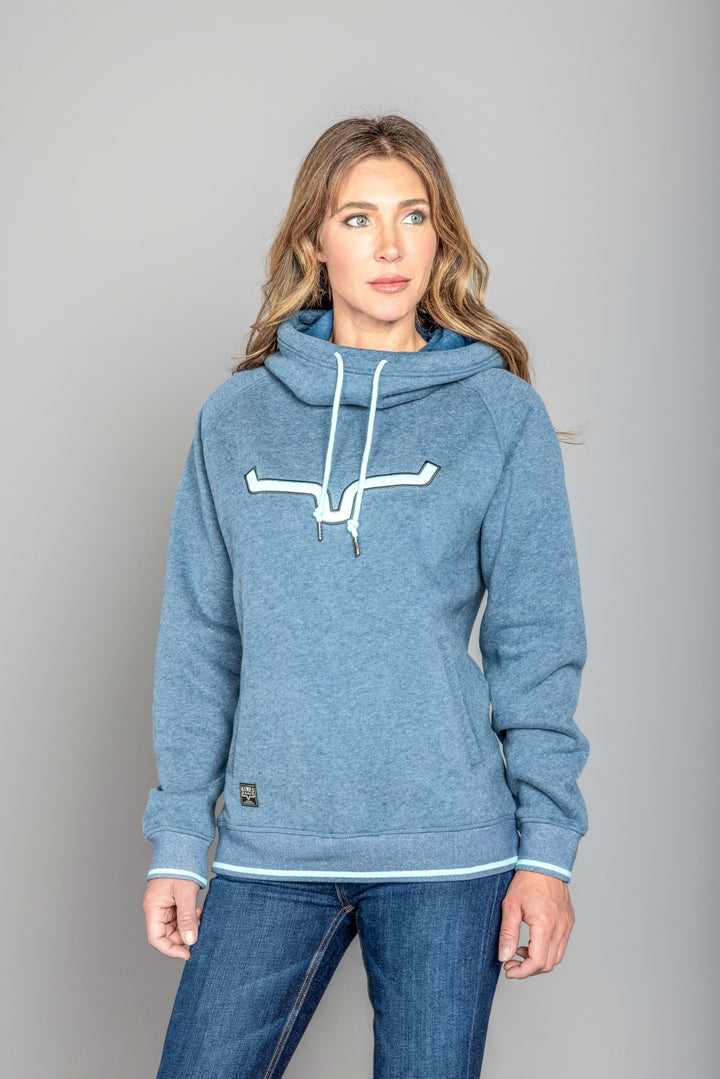 Navy heather hoodie online