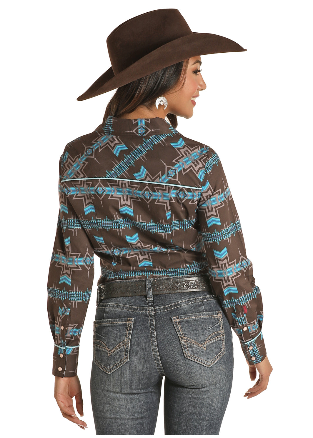 Rock & Roll Cowgirl Long Sleeved Shirt (B4S2024) – Katie B