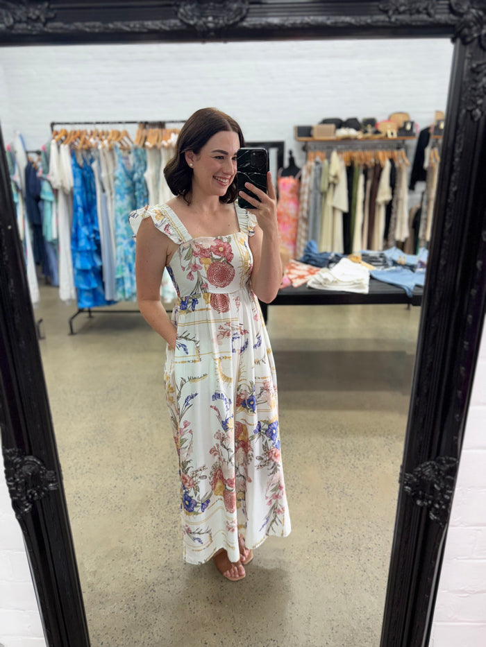 Selina Jumpsuit - Vintage Floral