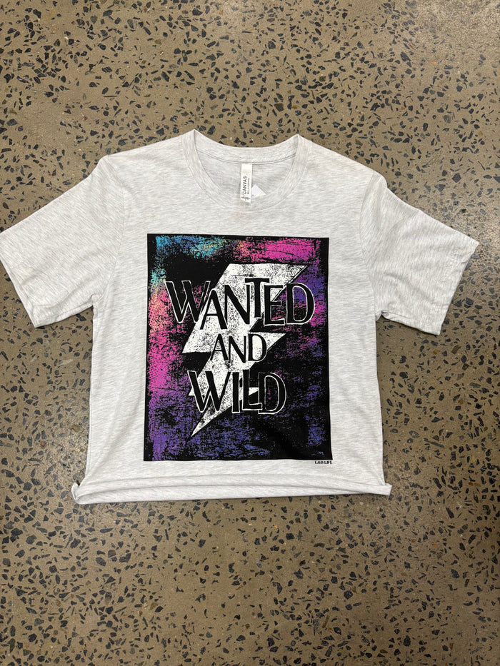 Wanted and Wild - Ash Tee