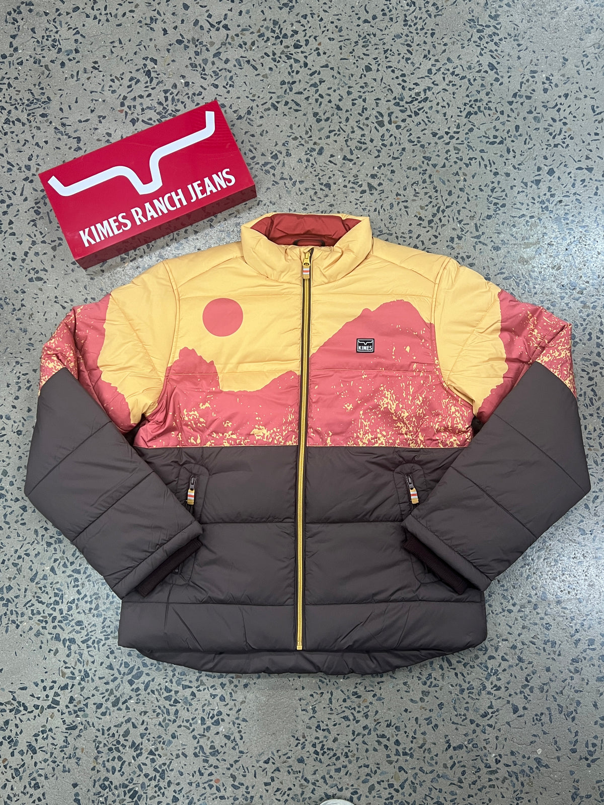 Kimes Ranch Valencia Puffy Jacket - Gold