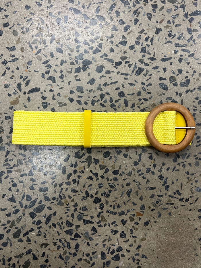 Boutique Belt - Yellow