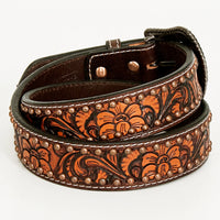 Western Belt - Floral Stud