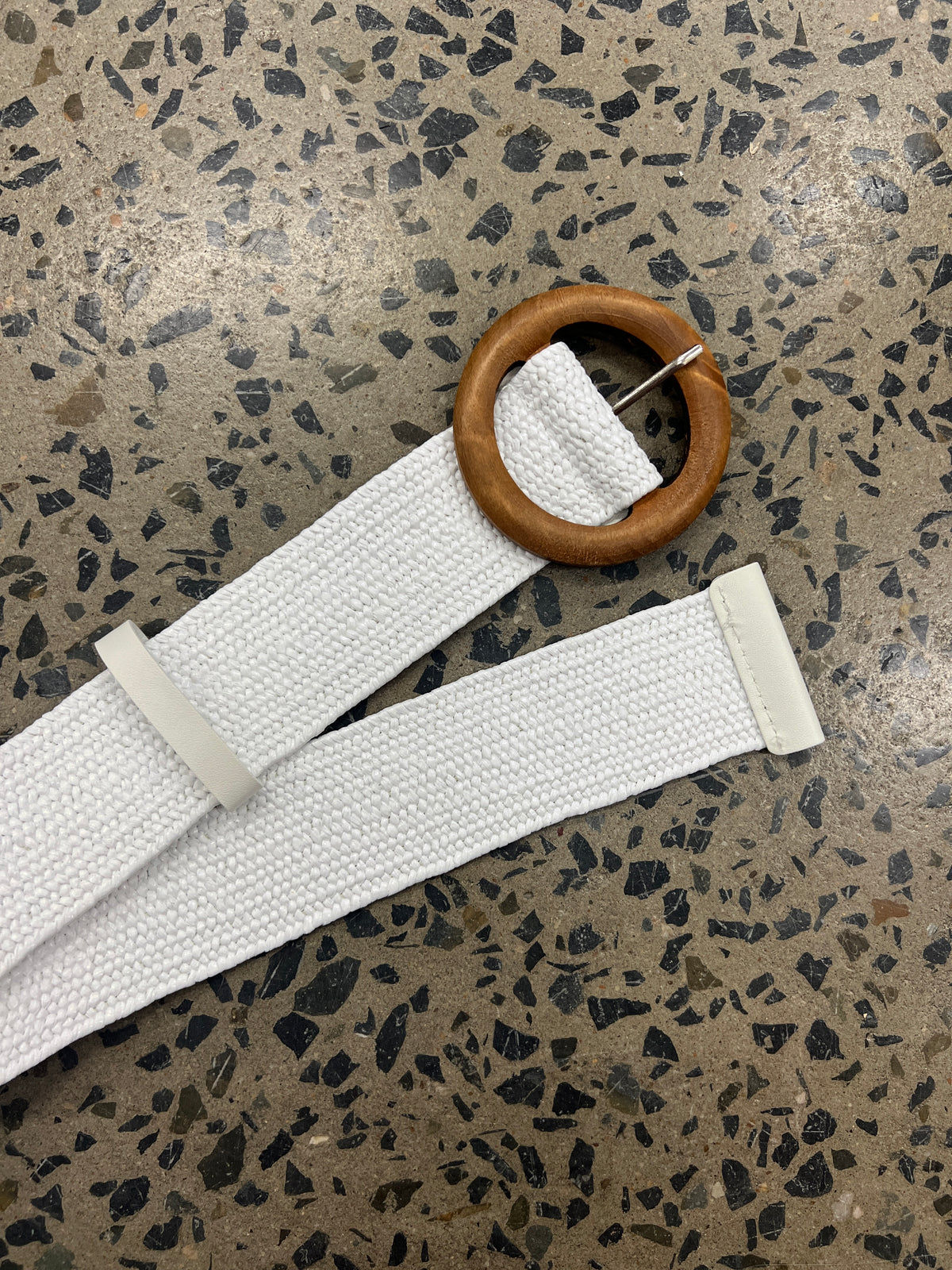 Boutique Belt - White