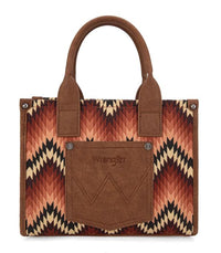 Wrangler Southwest Print Tote - Brown (WG2211-8120SBR)