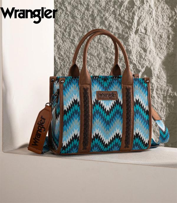 Wrangler Southwest Print Tote - Jean (WG2211-8120SJN)