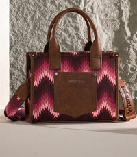 Wrangler Southwest Print Tote - Pink (WG2211-8120SDPK)