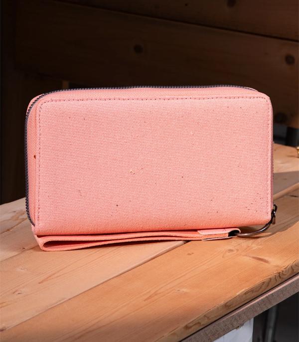 Wrangler Wallet - Vintage Canvas (Pink)