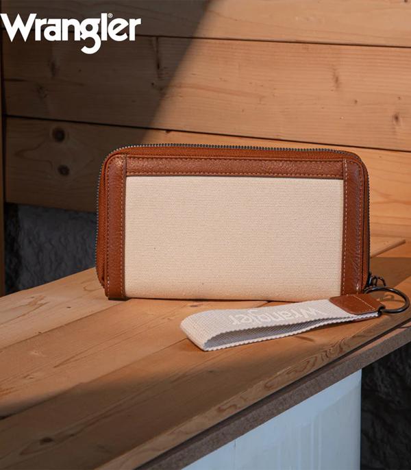 Wrangler Wallet - Canvas (Tan)