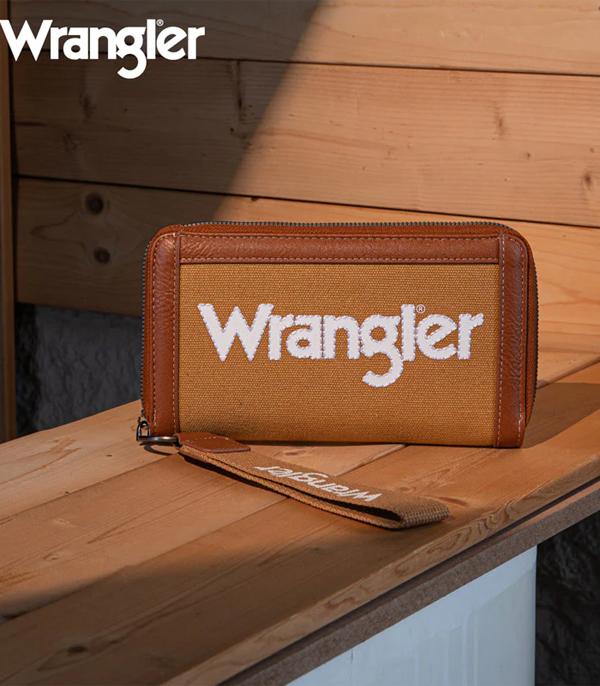 Wrangler Wallet - Canvas (Brown)