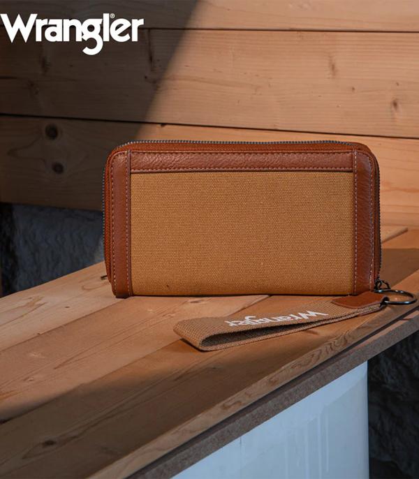 Wrangler Wallet - Canvas (Brown)