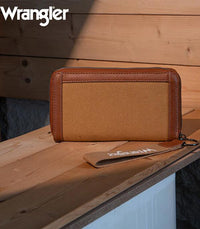 Wrangler Wallet - Canvas (Brown)