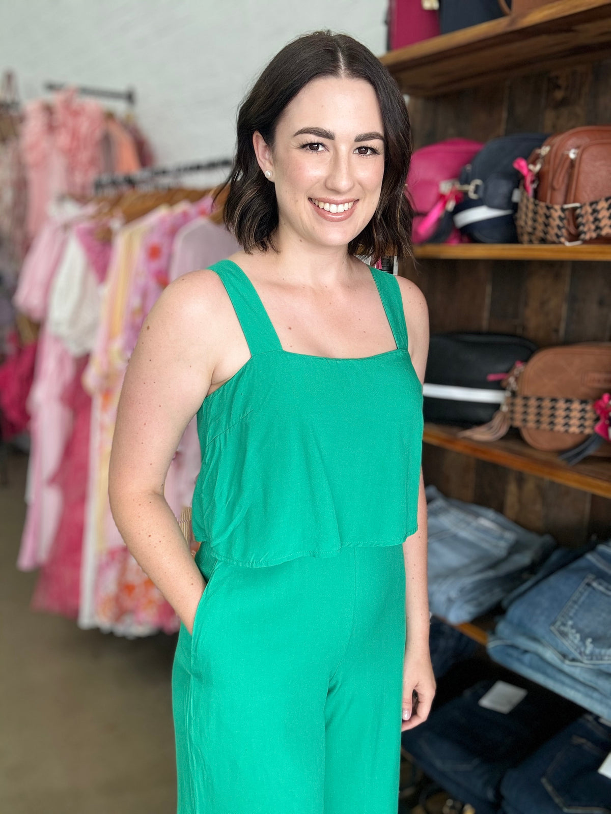 Madi Jumpsuit - Green