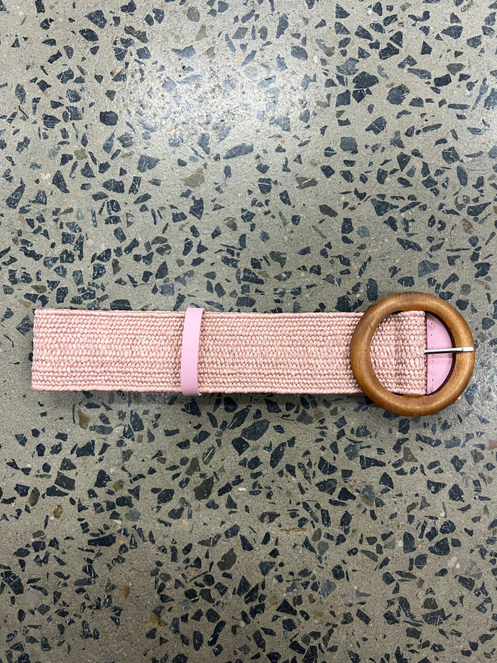 Boutique Belt - Blush Pink