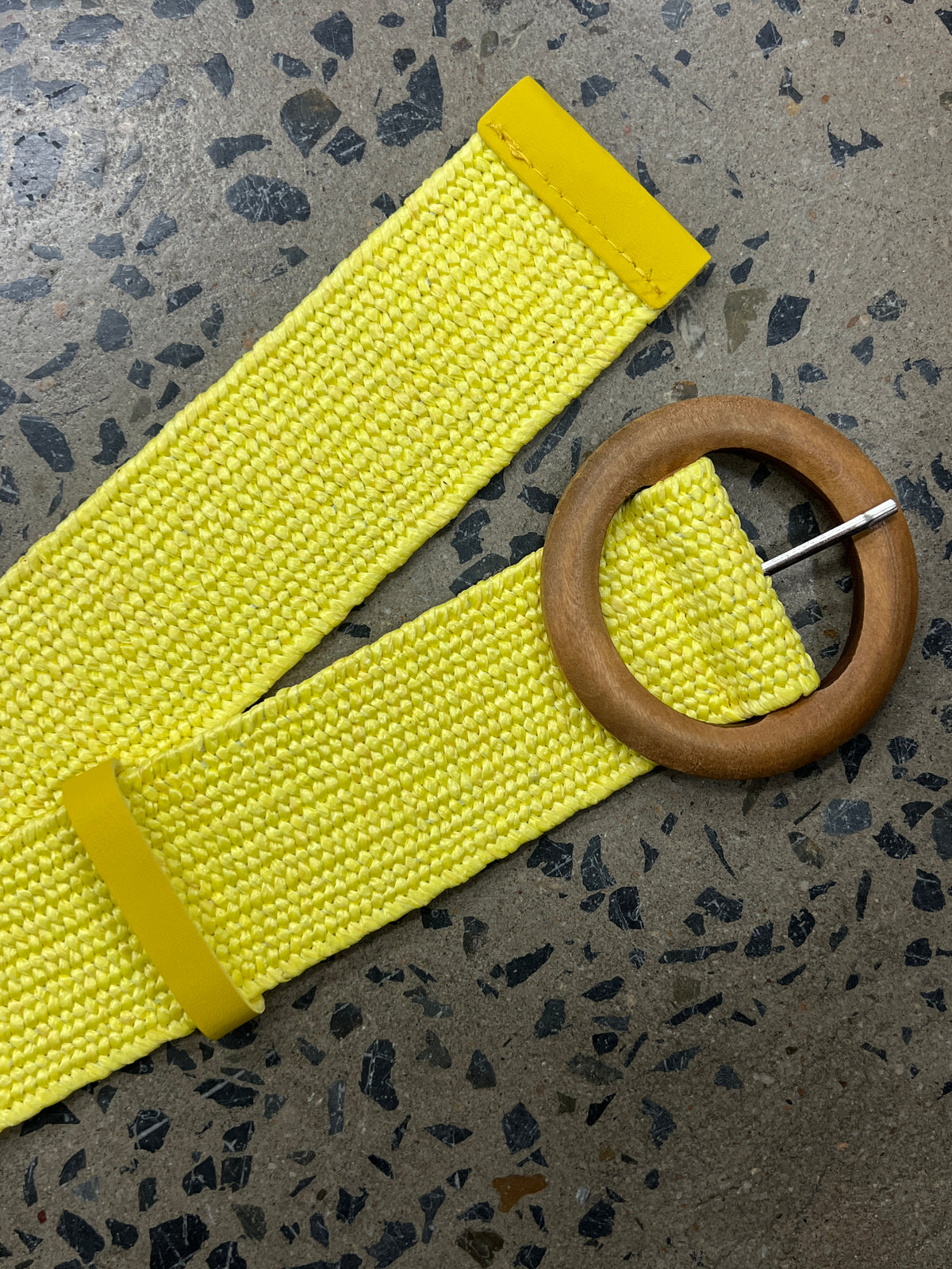 Boutique Belt - Yellow