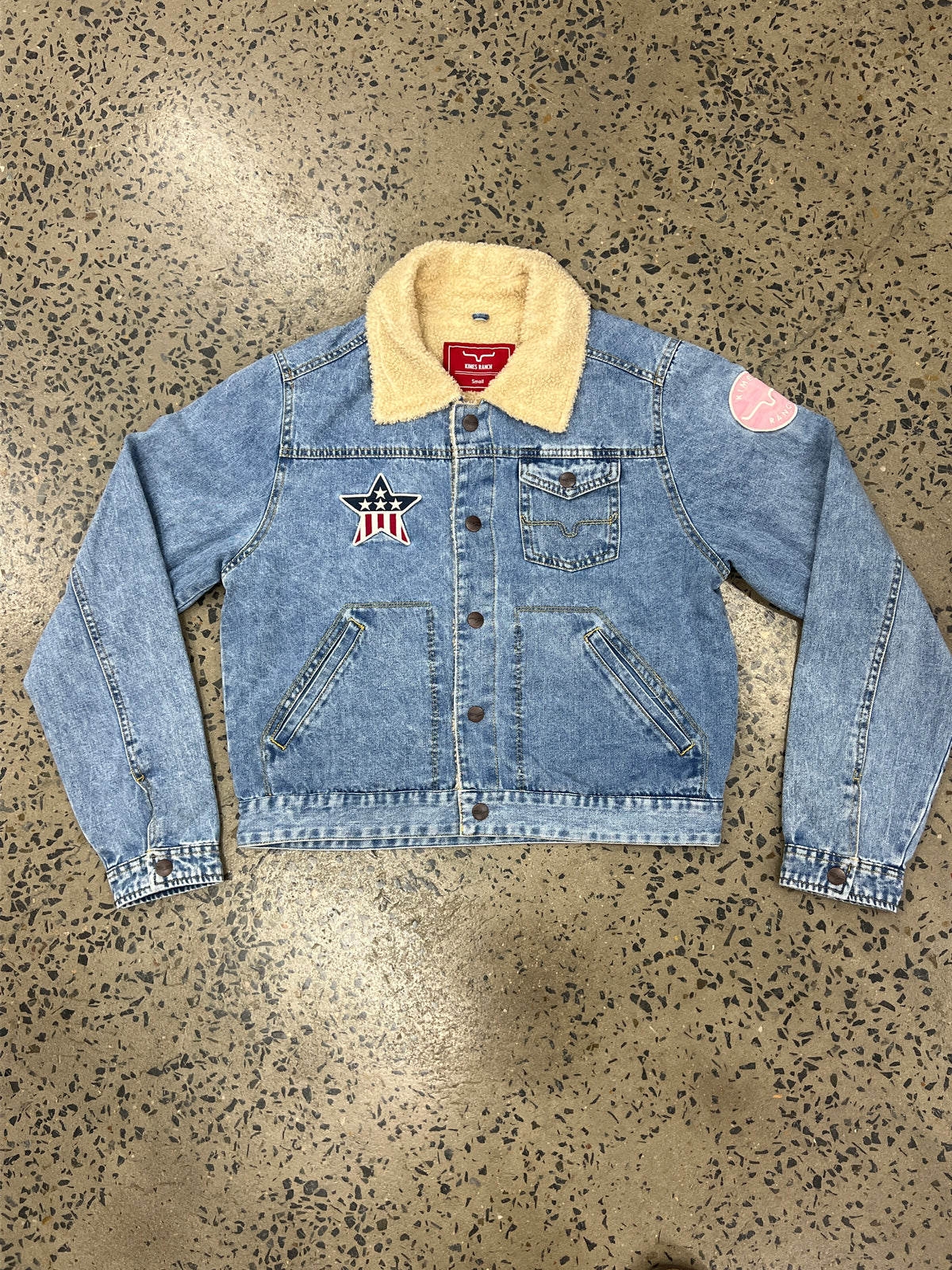 Kimes Ranch Vaquero Trucker Jacket - Denim