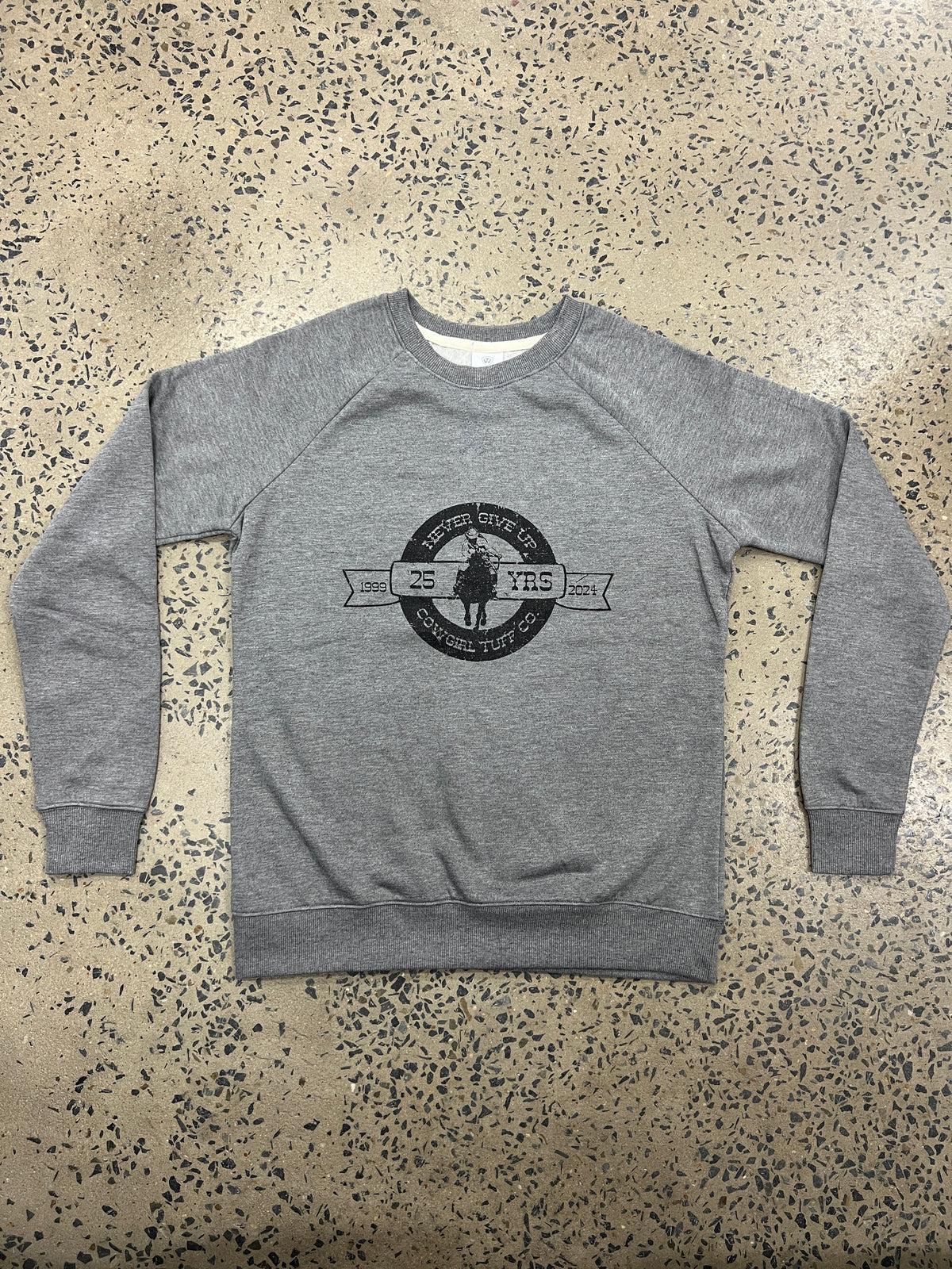 Cowgirl Tuff Jumper - 25 Year Anniversary (Grey)