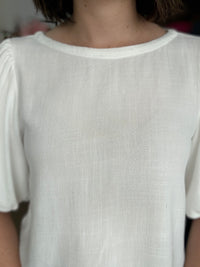 Poppy Top - White