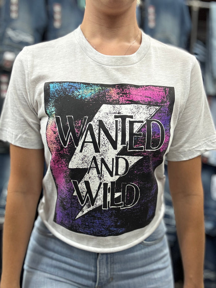 Wanted and Wild - Ash Tee