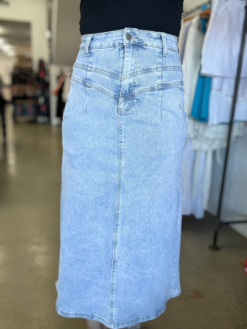 Remy - Denim Skirt