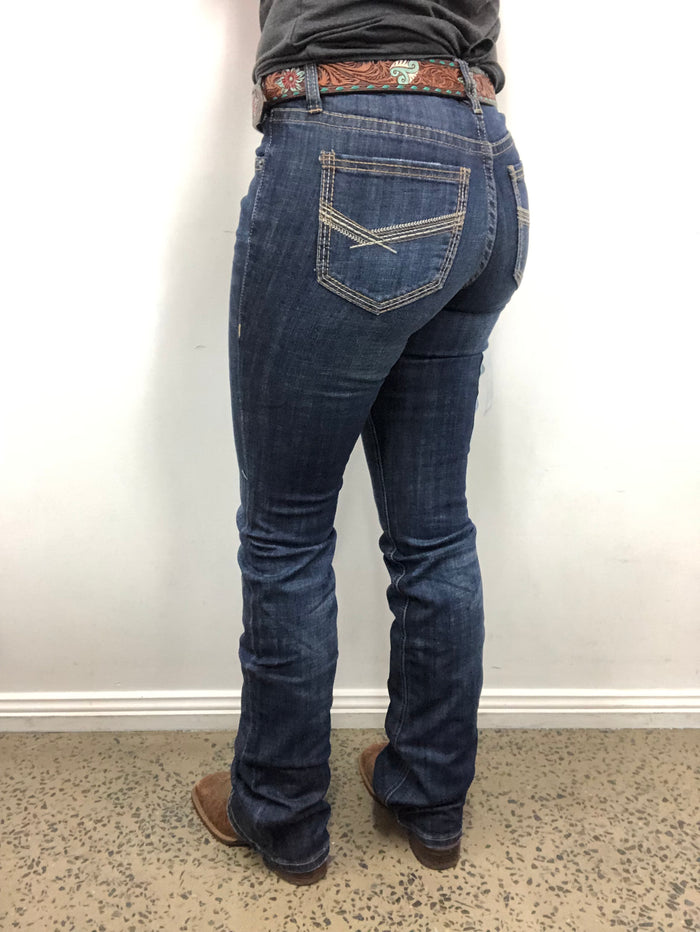 Rock & Roll Cowgirl Jeans - BW4RD04776 - Mid Rise Riding Fit