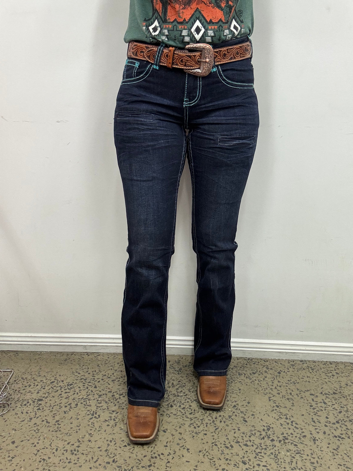 Cowgirl Tuff Jeans - Gem