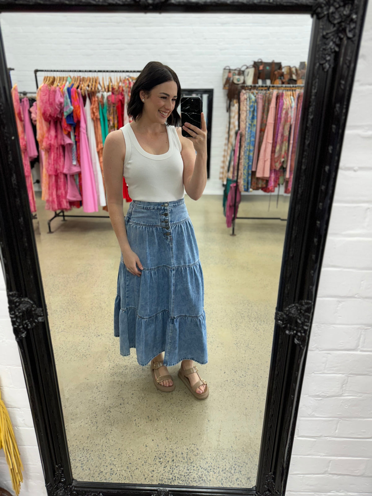 Coco - Denim Skirt