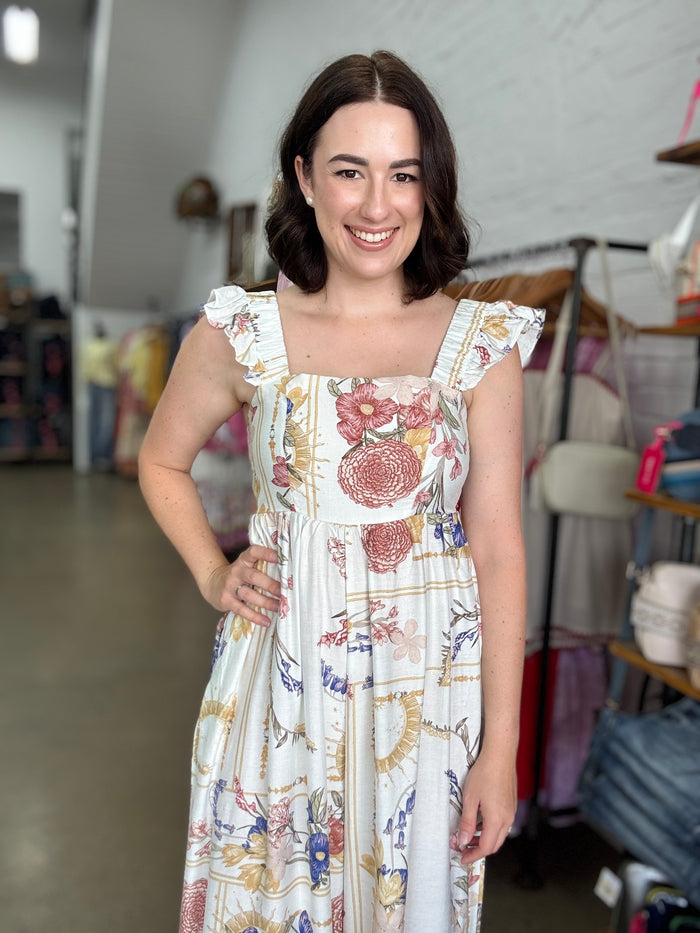 Selina Jumpsuit - Vintage Floral