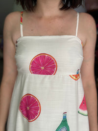 Calypso Dress - Fruit Print