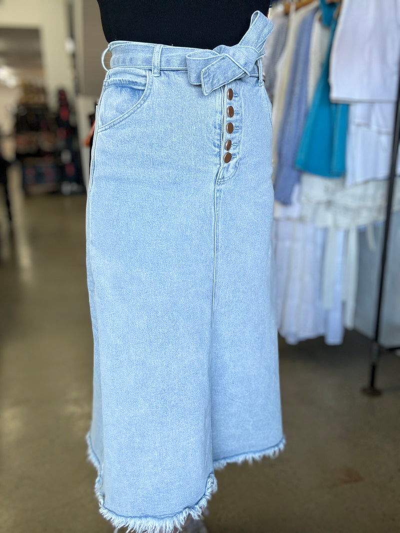 Penny - Denim Skirt