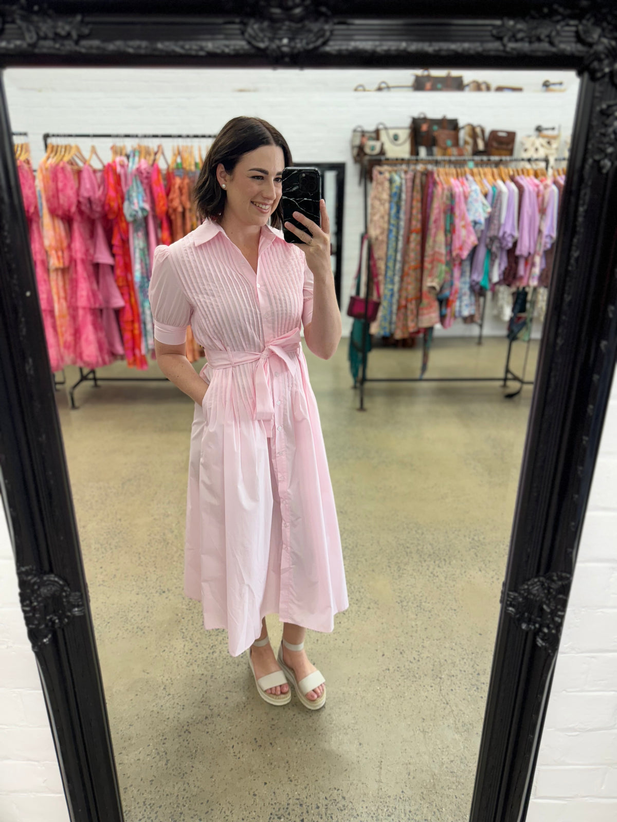 Fay Dress - Baby Pink