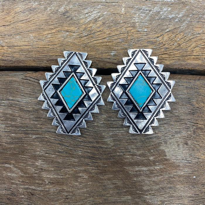 Jessie - Turquoise Earrings