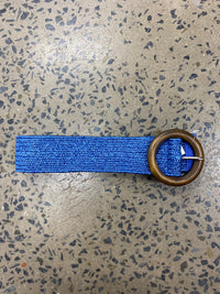 Boutique Belt - Blue