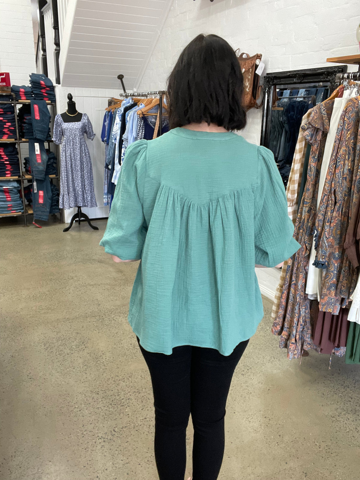 Samantha Top - Teal