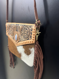 Addy - Cowhide Crossbody