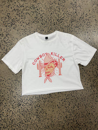 Cowboy Killer Tee - White