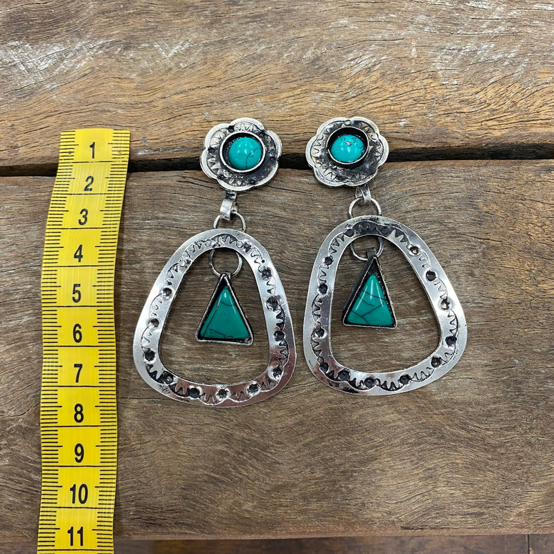 Marlee - Dangle Turquoise Earring