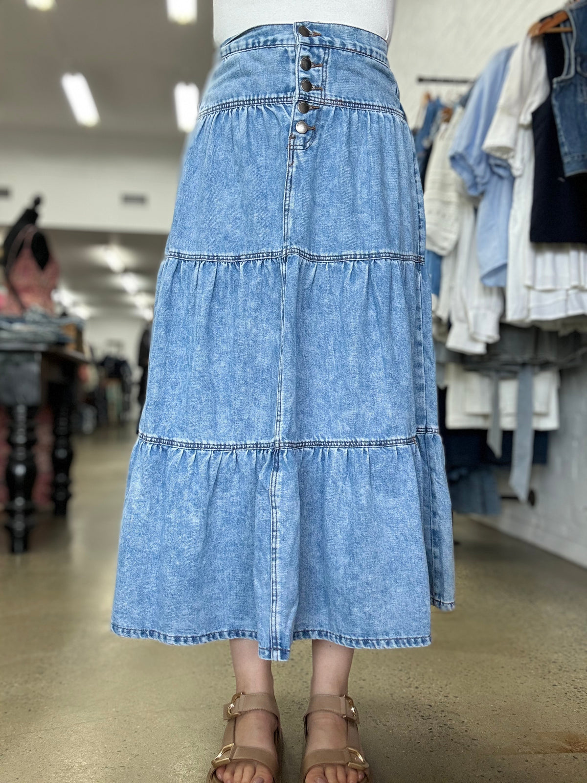 Coco - Denim Skirt