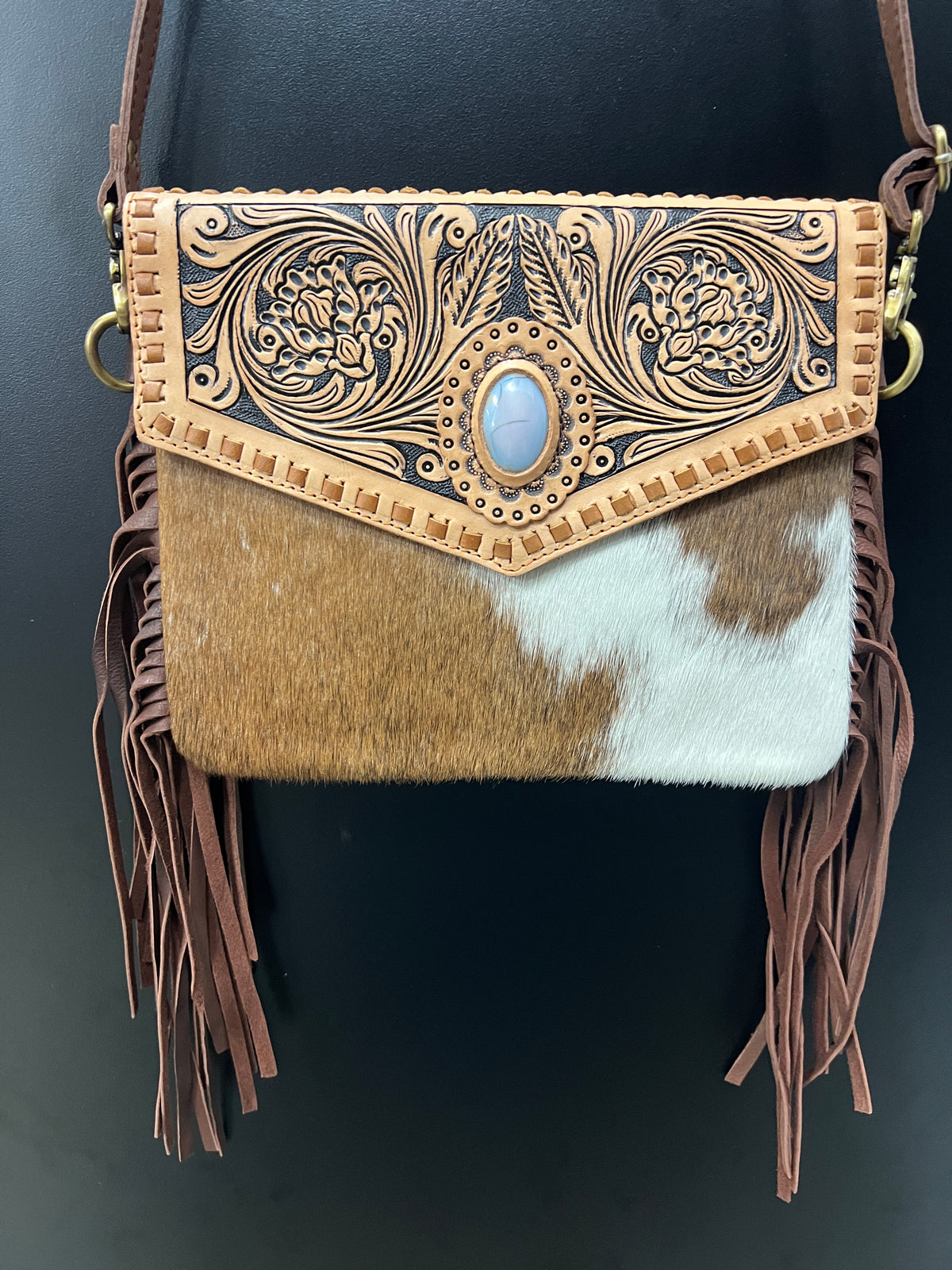 Addy - Cowhide Crossbody