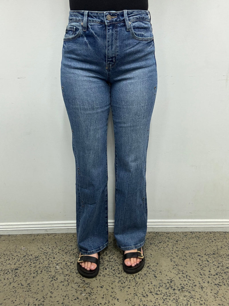 KanCan Jeans - High Rise 90's Flare (KC5525D)