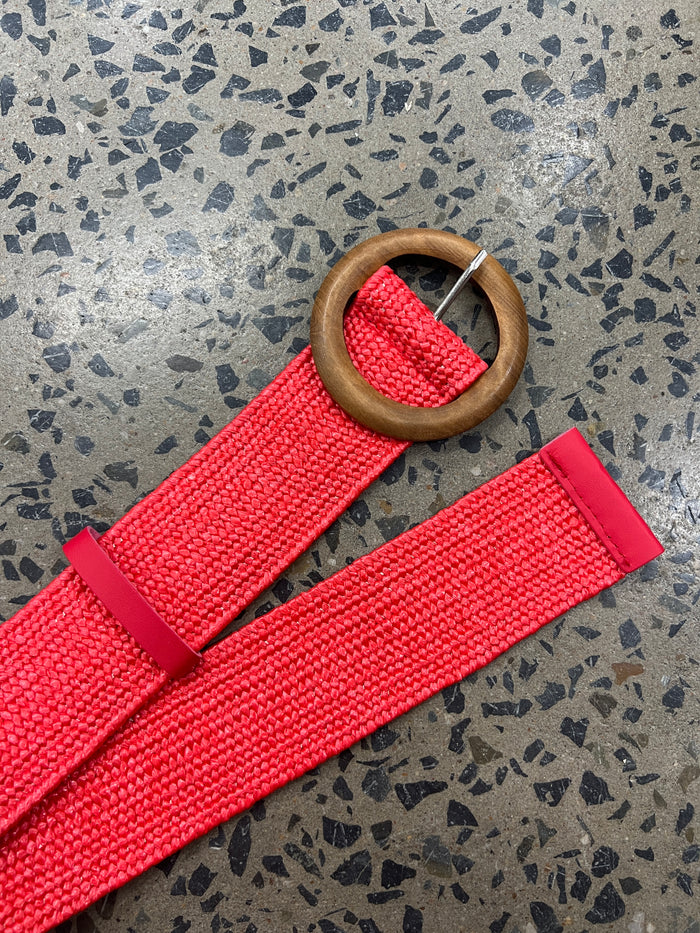 Boutique Belt - Red