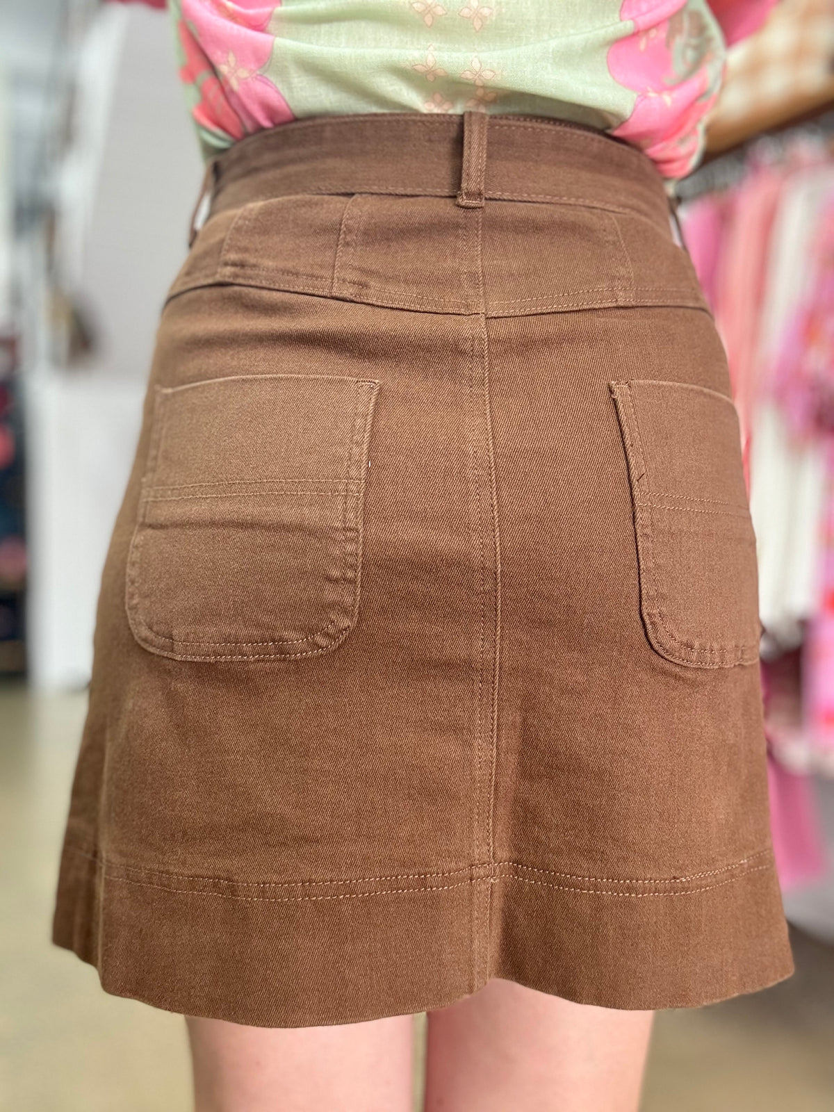 Odette - Cappuccino Skirt