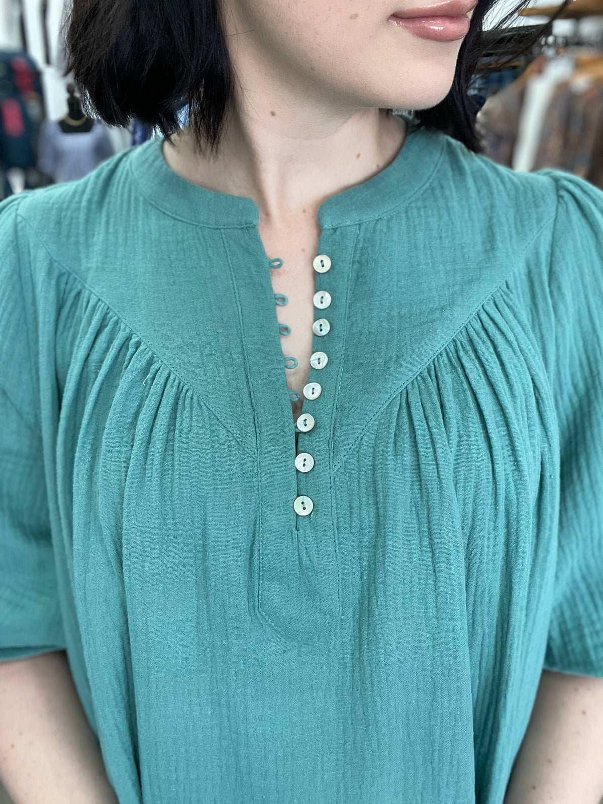 Samantha Top - Teal