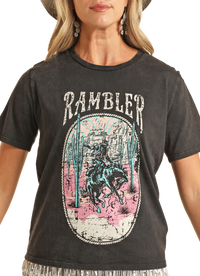 Rock & Roll - Women's Printed Tee (BW21T04027)