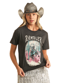 Rock & Roll - Women's Printed Tee (BW21T04027)