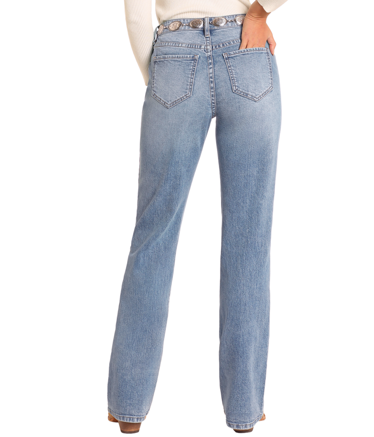 Rock & Roll Cowgirl Jeans - BW4HD04769 - High Rise Bootcut