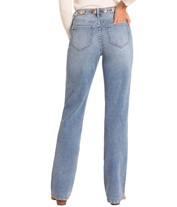 Rock & Roll Cowgirl Jeans - BW4HD04769 - High Rise Bootcut