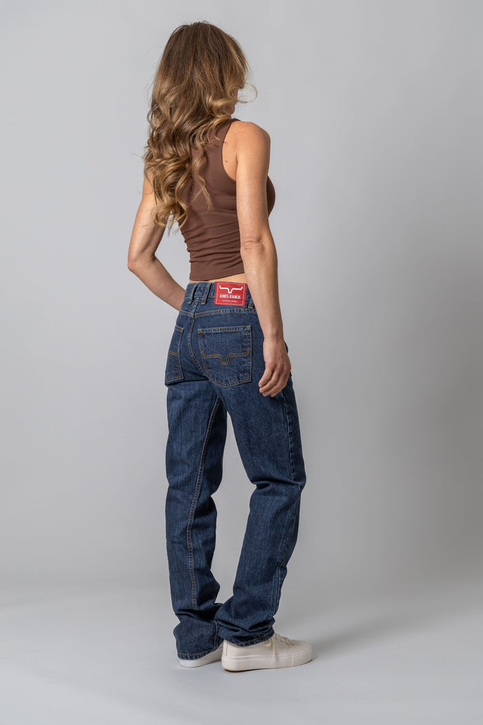 Kimes Ranch Jeans - Brooks Cropped Dark Wash