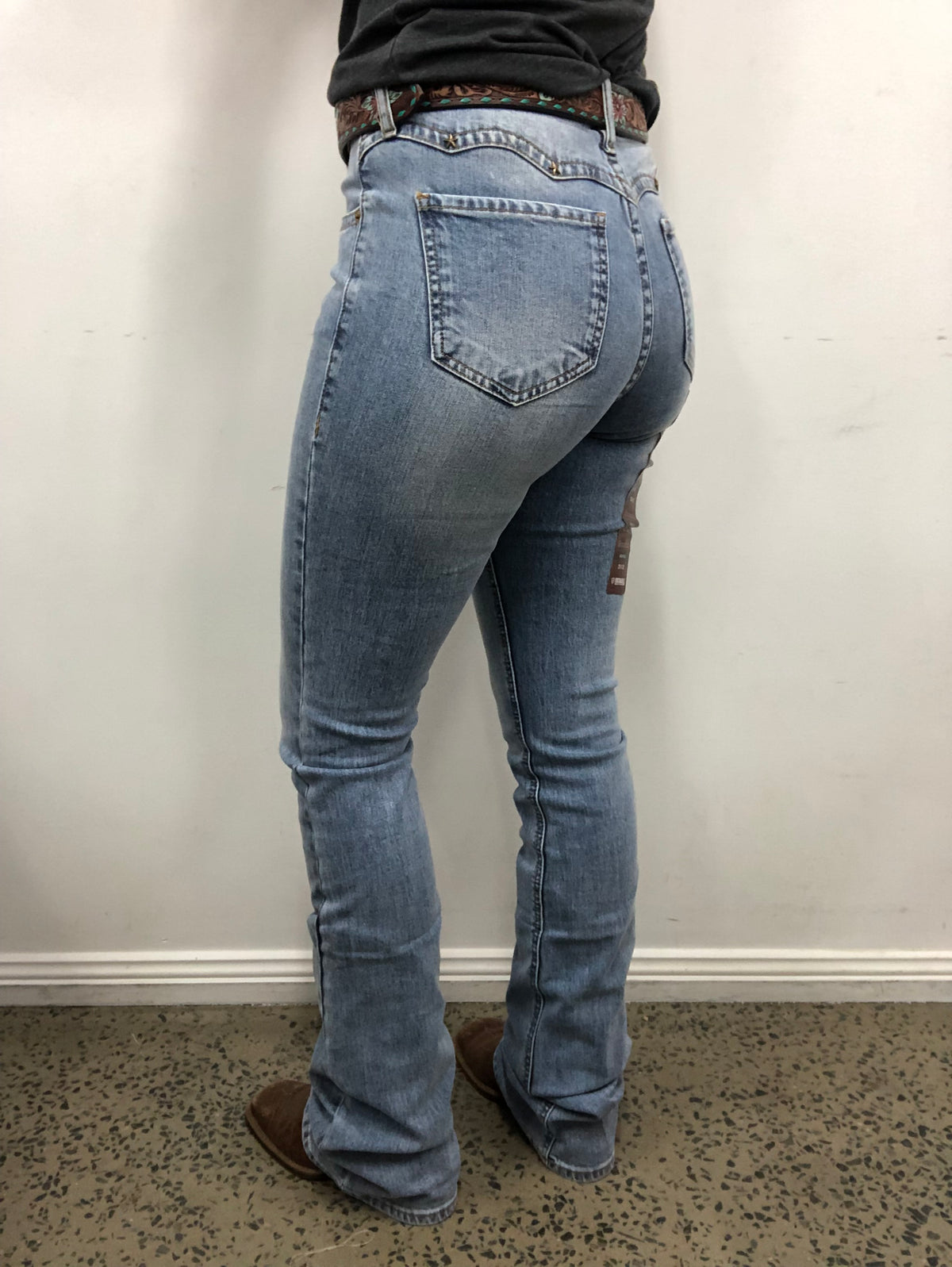 Rock & Roll Cowgirl Jeans - BW4HD04765 - High Rise Bootcut