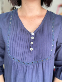 Viola Top - Navy